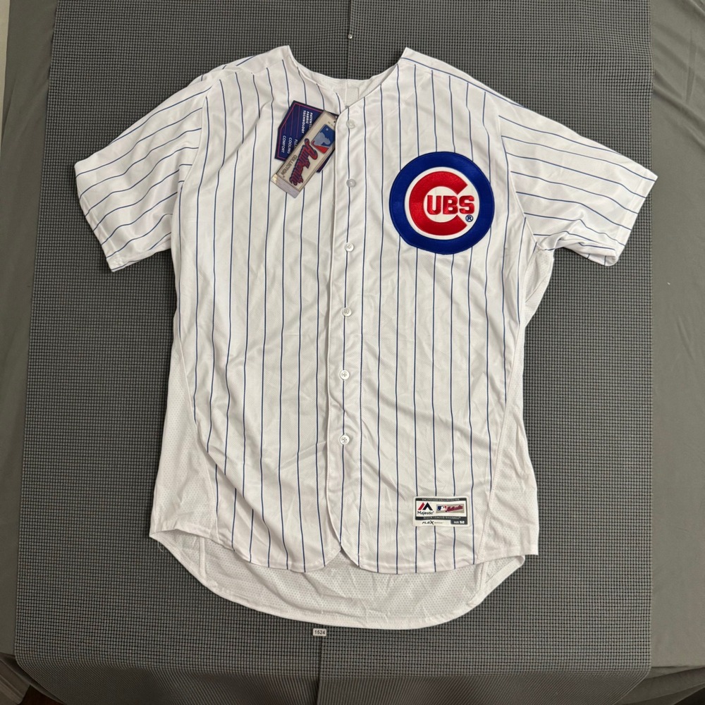 Majestic Chicago Cubs MLB 150th Anniversary Flex Base Authentic Jersey 52 NWT - Picture 1 of 9